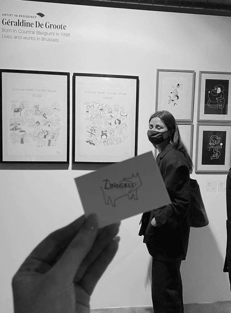 Exposition des cr&eacute;ations de G&eacute;raldine De Groote &agrave; la Villa Empain