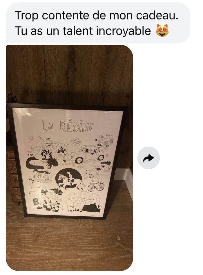 Message reçu d'un client après une commande GEG